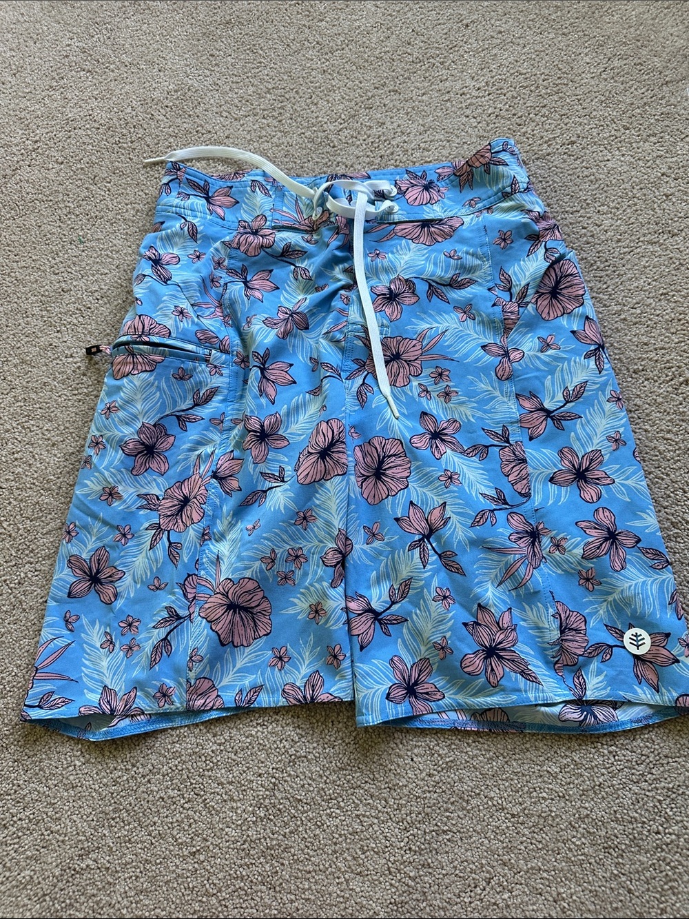 Coolibar board shorts.